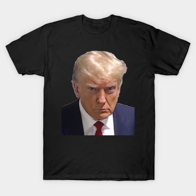 DONALD TRUMP'S MUGSHOT AUGUST 2023 ARREST T-Shirt by colormecolorado